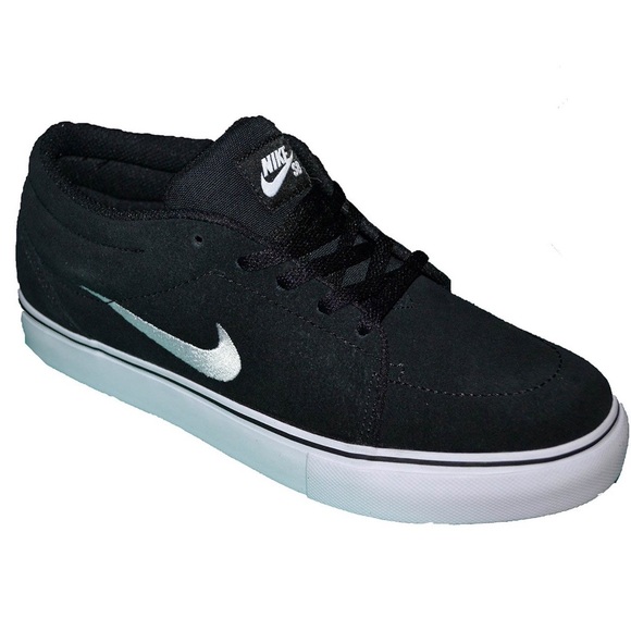Nike Other - NIKE | SB Satire Mid black suede skateboarding sneakers